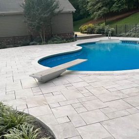 Concrete Paver Pool Deck