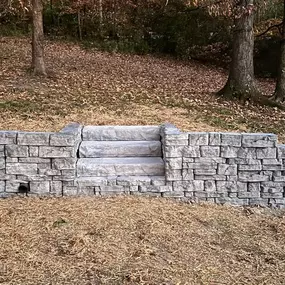 Retaining Wall & Stairs