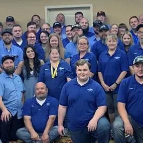 Team members of Michael's Keys Locksmith posing for a group photo.