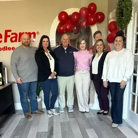 December 1st marks 20 years of Chris Woodlee State Farm. Thank you to every policyholder, employee, and cheerleader along the way! We appreciate you all!