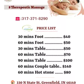 A Great Massage at a Great Price at 8 Therapeutic Massage