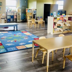 Organized classroom by Scottsdale Early Learning Center