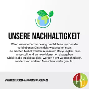 Bild von Haushaltsauflösung Heidelberg I Entrümpelungen, Wohnungsauflösungen und Firmenauflösungen in Heidelberg und Umgebung