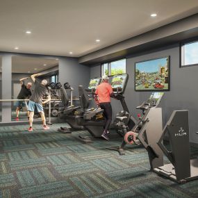 Gym and fitness center