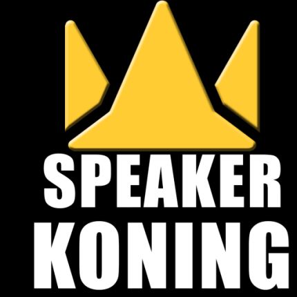 Logo fra Speakerkoning verkoop van professionele geluidsapparatuur