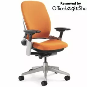 STEELCASE LEAP V2 - FULLY LOADED W/LUMBAR SUPPORT (RENEWED)