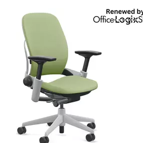 STEELCASE LEAP V2 - FULLY LOADED W/LUMBAR SUPPORT (RENEWED)