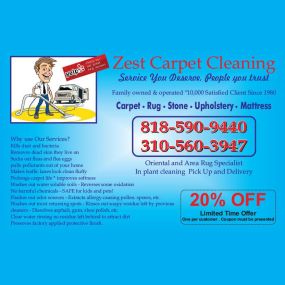 Bild von Zest Carpet Cleaning