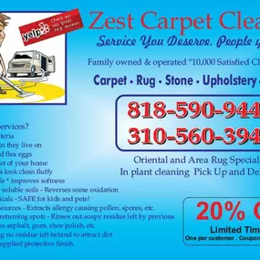 Bild von Zest Carpet Cleaning