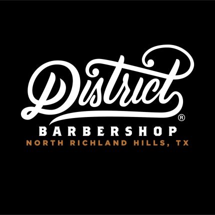 Logotyp från District Barbershop - NRH