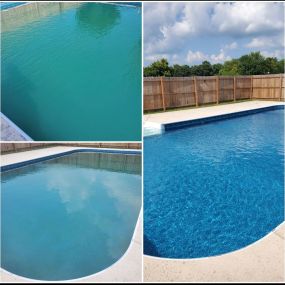 Before and After Using Pool Ionizer