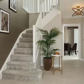 The Stratford Show Home Interior of the Hallway at Cygnet View