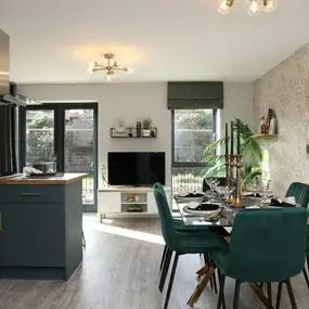 The Loxley show home kitchen interior at Montague Point