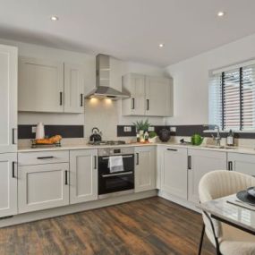 Typical kitchen interior of The Marlborough at another Crest development