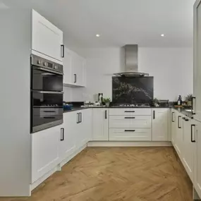 Photography of the kitchen interior of the The Winkfield house type from another Crest development