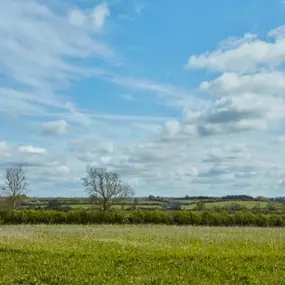 Stunning countryside views from Claybourne