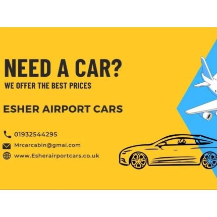 Logotipo de Esher Airport Cars