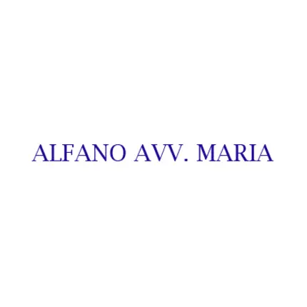 Logotipo de Alfano Avv. Maria