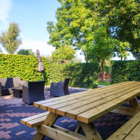 Terras B&B/Groepsaccommodatie 