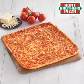 Hunt Brothers® Pizza Cheese Pizza on your choice of Original Crust or Thin Crust. Topped with mozzarella cheese.