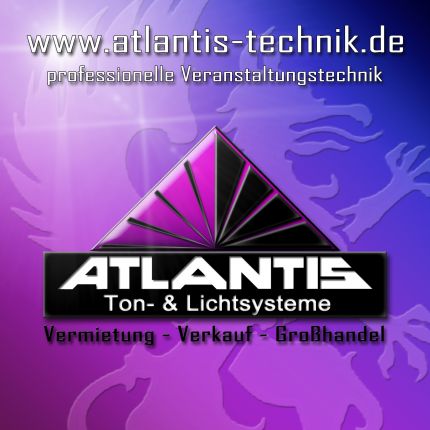 Logotyp från ATLANTIS Ton- und Lichtsysteme e.K.