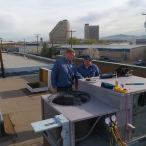 We service, repair, and install light commercial furnaces and air conditioners in Reno and Sparks NV