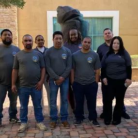 Photo of the team members