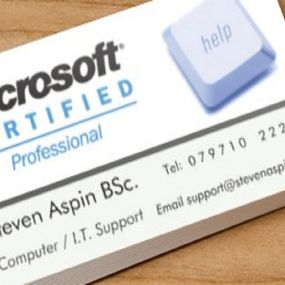 Bild von Steven Aspin BSc. I.T. Support Services