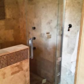 Ace Handyman Services Greater Land O Lakes shower door install