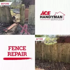 Ace Handyman Services North Indianapolis fence repair