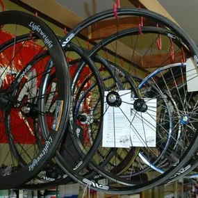 Your wheels are the heartbeat of your ride. Whether you’re rolling on smooth pavement or tackling rugged trails, quality wheels make all the difference. Keep them spinning strong with expert service, top-tier upgrades, and precision tuning at Lakeside Bicycles. Where will your wheels take you next?