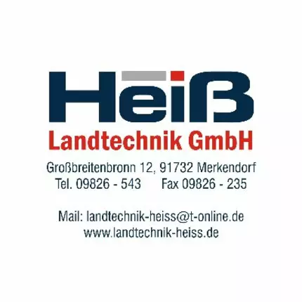 Logo fra Heiß Landtechnik GmbH