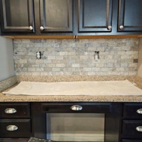 Ace Handyman Services East Valley backsplash install