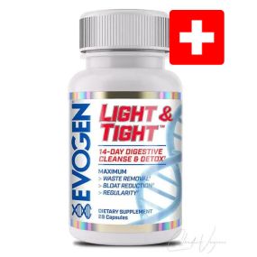 Evogen Light & Tight: Effektive Darmreinigung und Verdauungsunterstützung | Sports Nutrition Schweiz