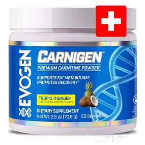 Evogen Carnigen: Effektiver Carnitin-Supplement für Fettverbrennung und Energie | Sports Nutrition Schweiz