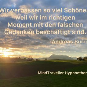 Bild von Andreas Burri Hypnosetherapie & Emotionscoaching MindTraveller