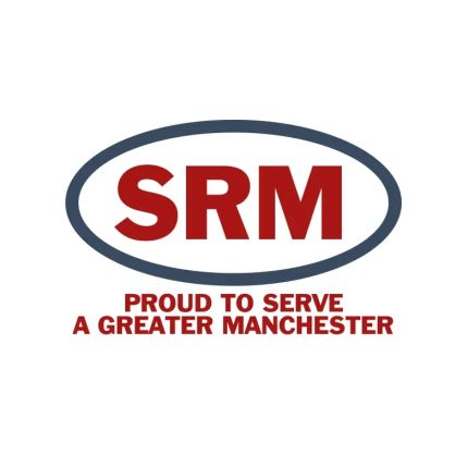 Logotyp från SRM- Manchester