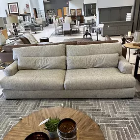 Couch in showroom