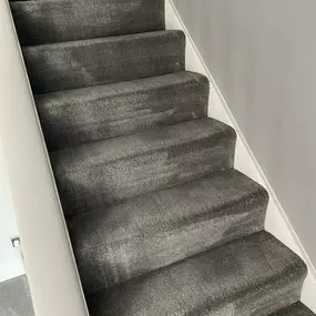 Be Bright Carpet Cleaning: a stairs carpet we cleaned in milton keynes