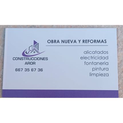 Logo van Construcciones Aror