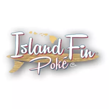 Logotyp från Island Fin Poké Company - Gilbert