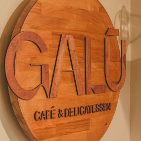 Wooden Logo Sign