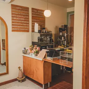 Interior of Cafe