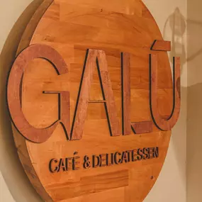 Wooden Logo Sign