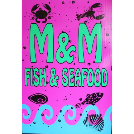 Logotipo de M&M Fish and Seafood