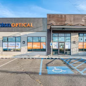 Storefront at Stanton Optical store in Spokane WA 99218