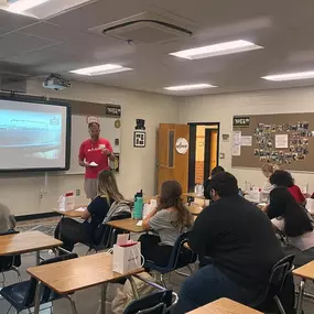 This week I had the opportunity to speak to students taking Driver’s ED at Greer High School! I was able to explain to them what insurance is, what different coverages cover, and what can affect insurance rates! Whether you’re just starting to drive or you’ve been driving for years, it's important to remember that insurance is for everyone no matter their age!