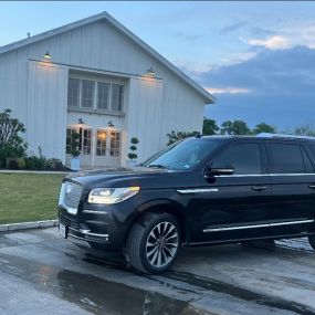 Our SUV service only utilizes luxury, brand new Lincoln Navigators. It also offers more room than a sedan. Our SUVs accommodates up to 6 passengers.