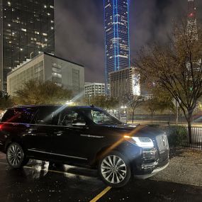 Our SUV service only utilizes luxury, brand new Lincoln Navigators. It also offers more room than a sedan. Our SUVs accommodates up to 6 passengers.