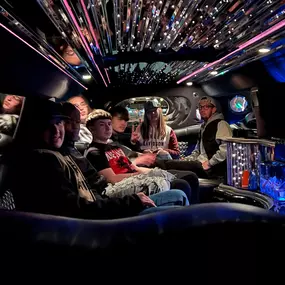 When you choose our stretch limo, you're not just choosing transportation – you're making a statement. What truly sets our stretch limo apart is the seamless fusion of a custom built interior and comfort. Unmatched in performance, it glides effortlessly through the streets, providing a smooth and exhilarating ride. Perfect for a wedding or any event, we guarantee that your transportation becomes a memorable highlight of your special day.